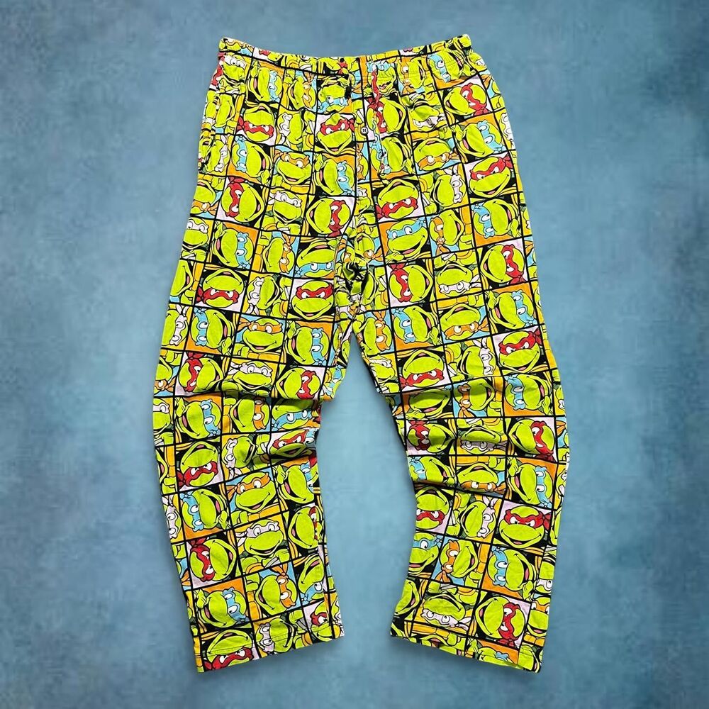 Ninja turtle pajama pants oversized
